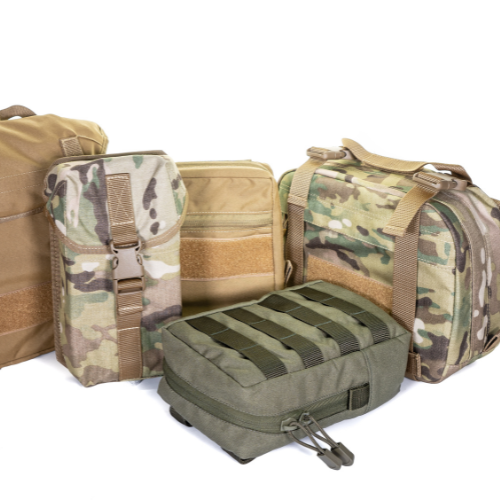Pochettes MOLLE & accessoires tactiques