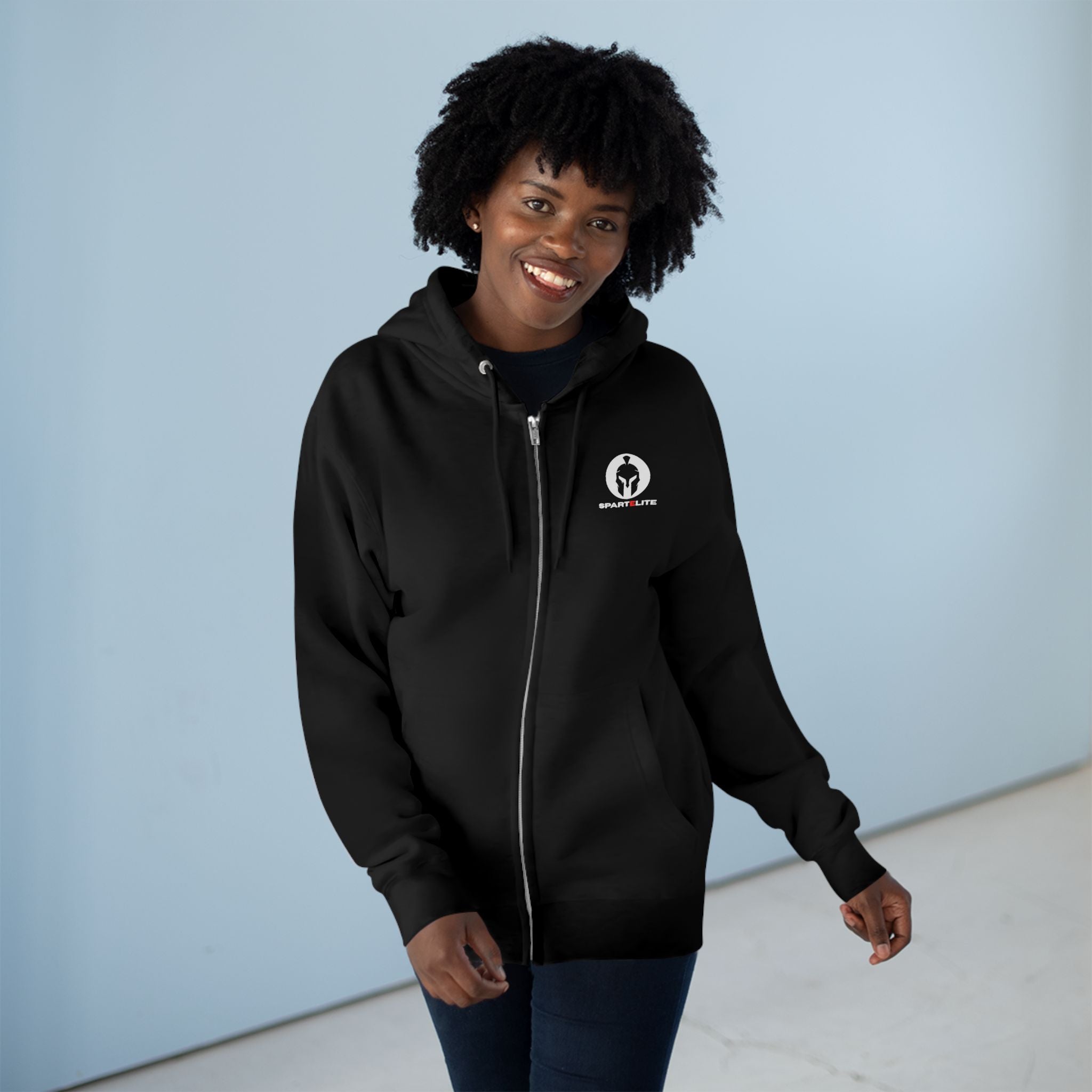 ShadowCore Zip Hoodie - Sweat à capuche unisexe