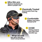 TriGuard™ 3‑Lens Tactical Goggles