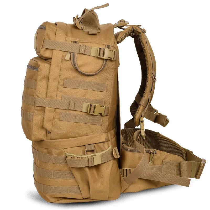 ForgePack™ 50L Frame-Loaded Tactical Rucksack
