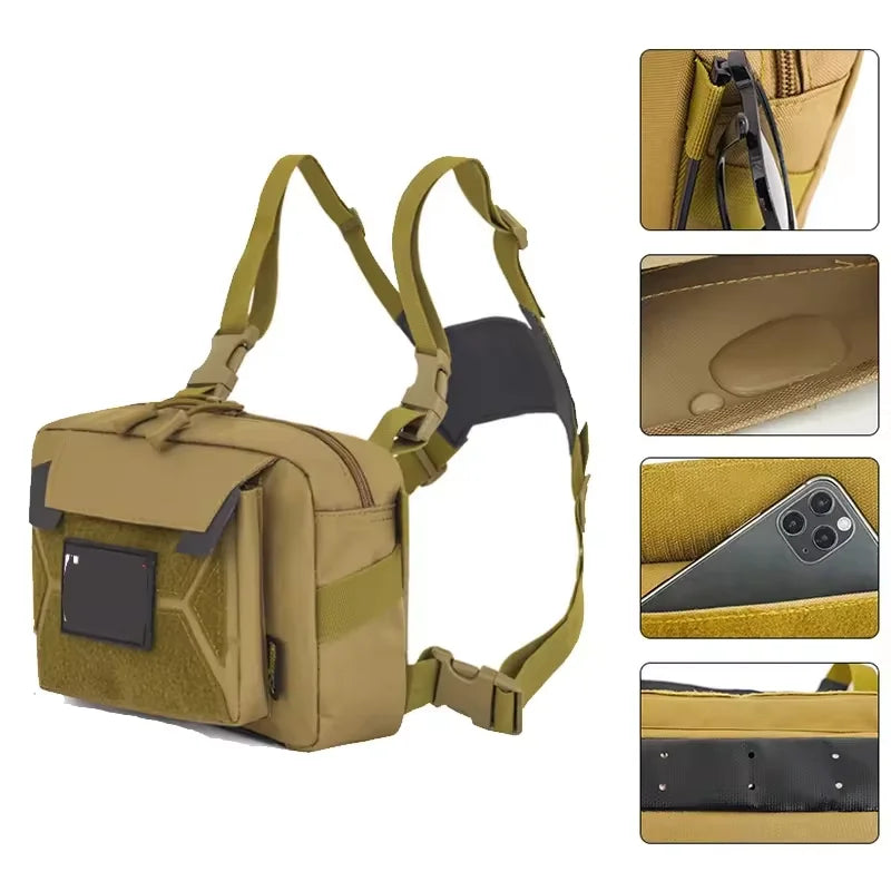 LureVest™ Camo Tactical Fishing Chest Pack