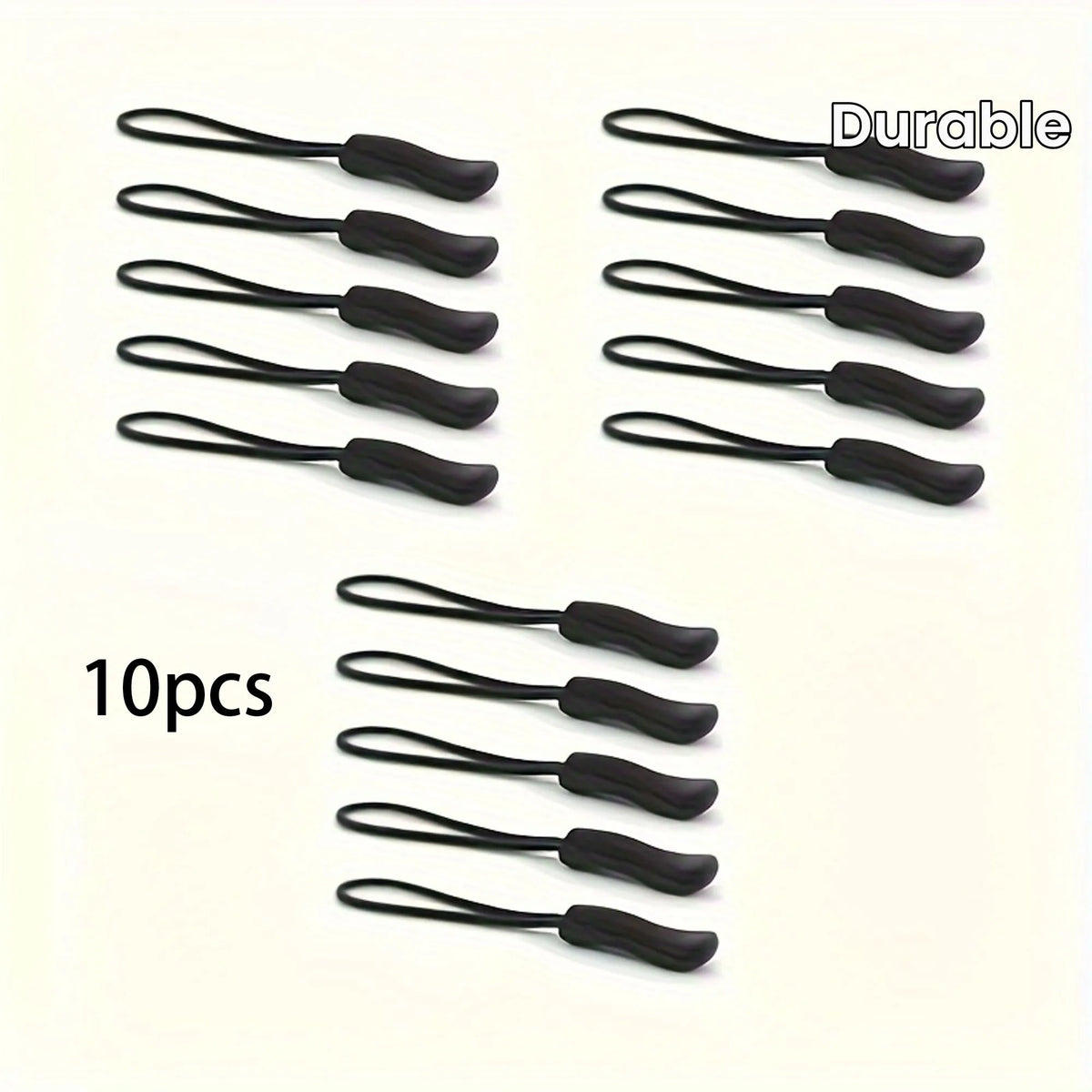 ZipGrip™ Black Puller Set (x10)