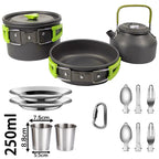 CampMate™ Non-Stick Cookware Set (2–3 personnes)