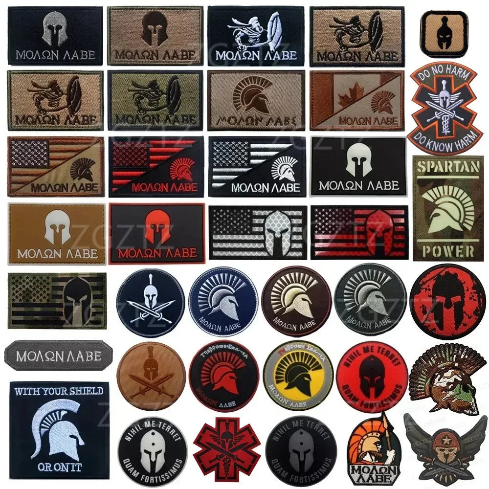 IronPhalanx™ Spartan Helmet Patch