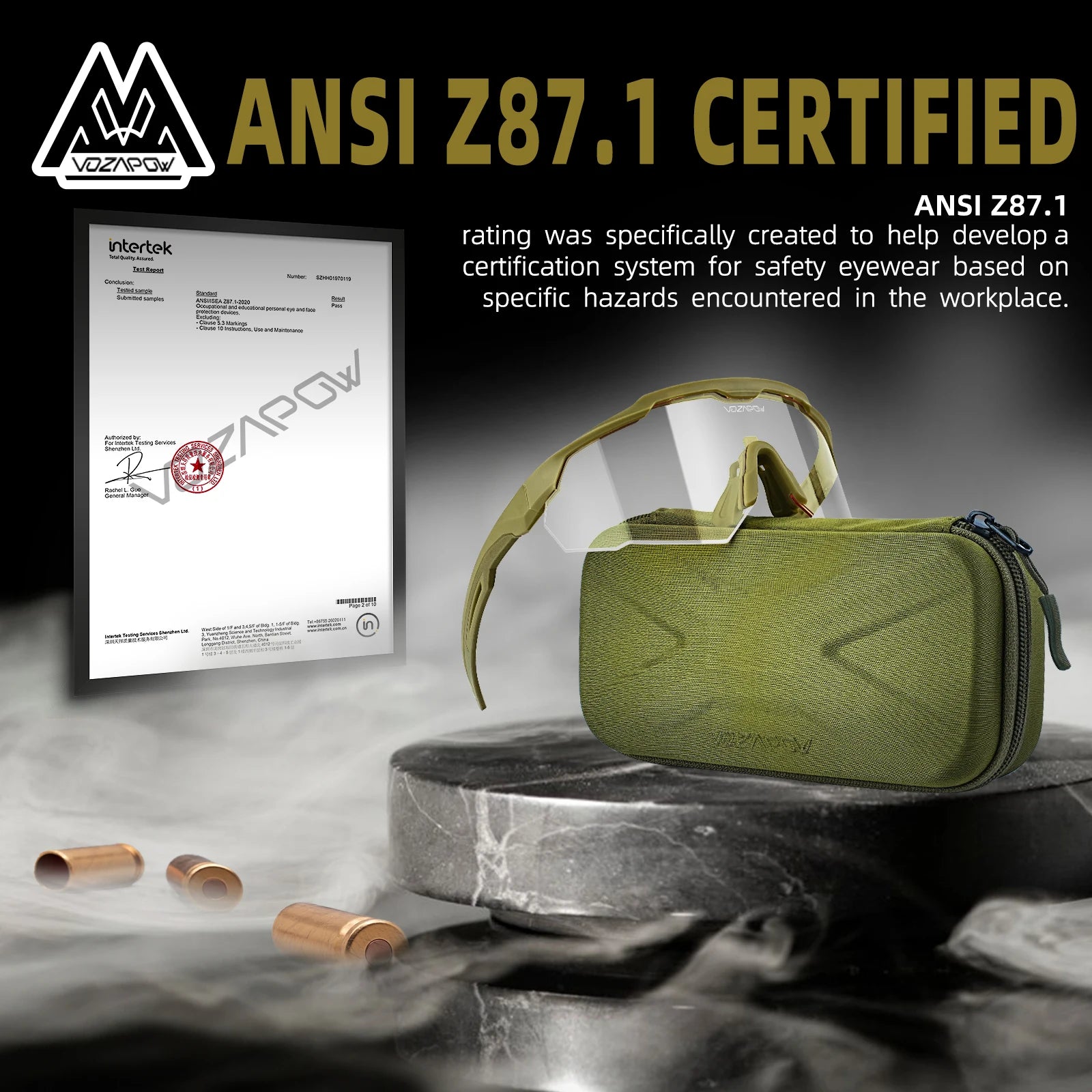 IronSight™ Z87 Tactical Eyewear