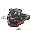 BOBR KURWA™ — Patch Tactique “Angry Beaver”