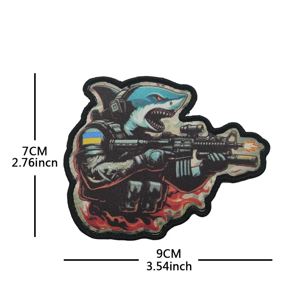 BOBR KURWA™ — Patch Tactique “Angry Beaver”