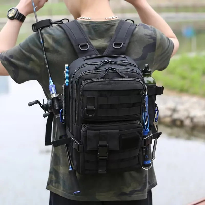 TitanCarry™ Tactical Fishing Pack