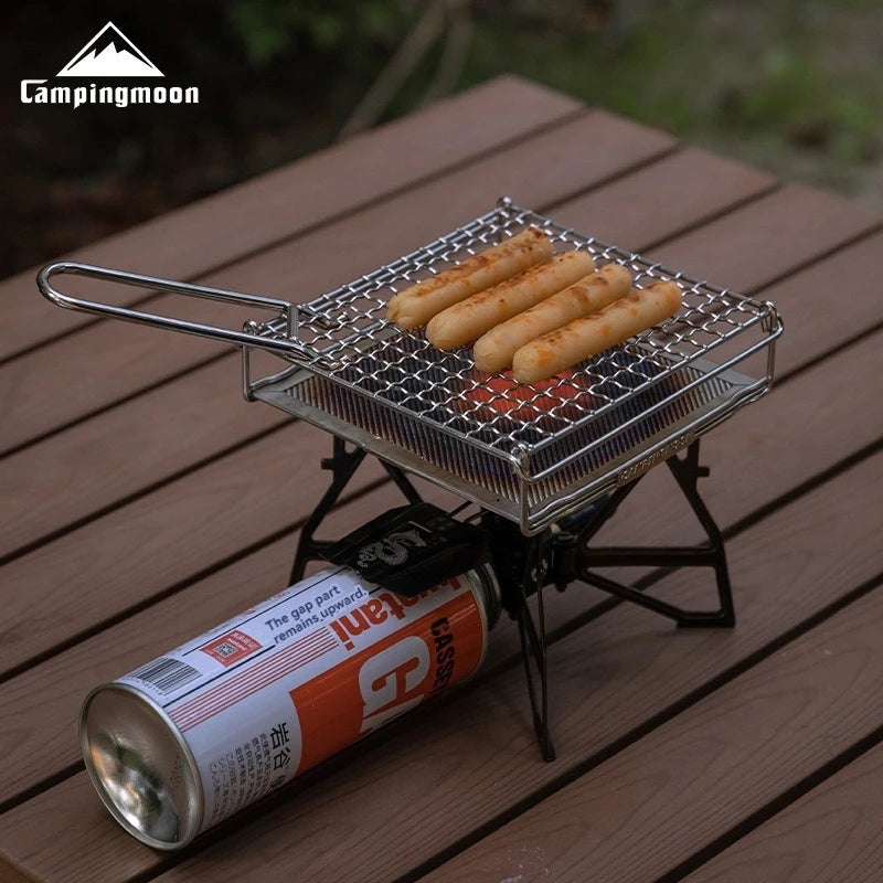 SteelFlame™ 304 Folding Toast & Grill Net