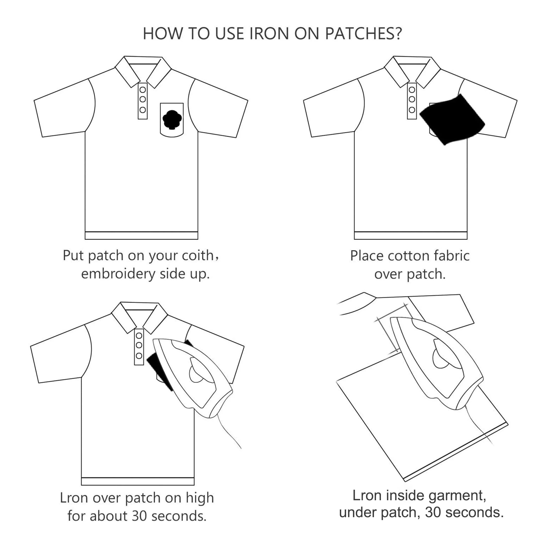 FineFlame™ Iron-On Meme Patch