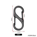 SafeClip™ S‑Lock Mini Carabiners