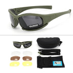 QuadShield™ Tactical 4‑Lens Eyewear