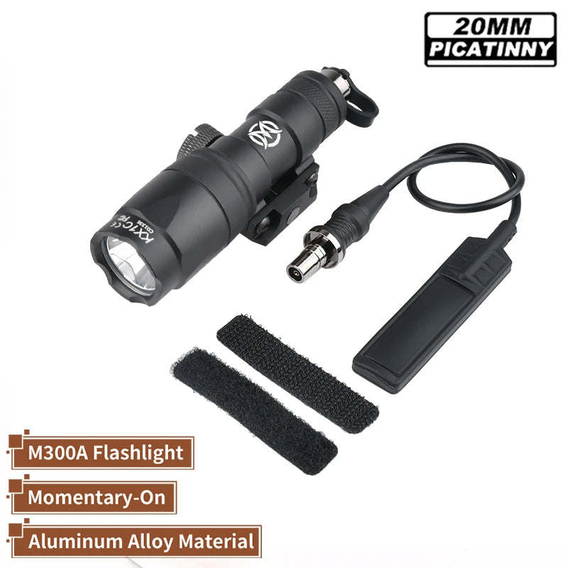 SureFireX™ M300/M600 Tactical Light + AXON Remote Switch
