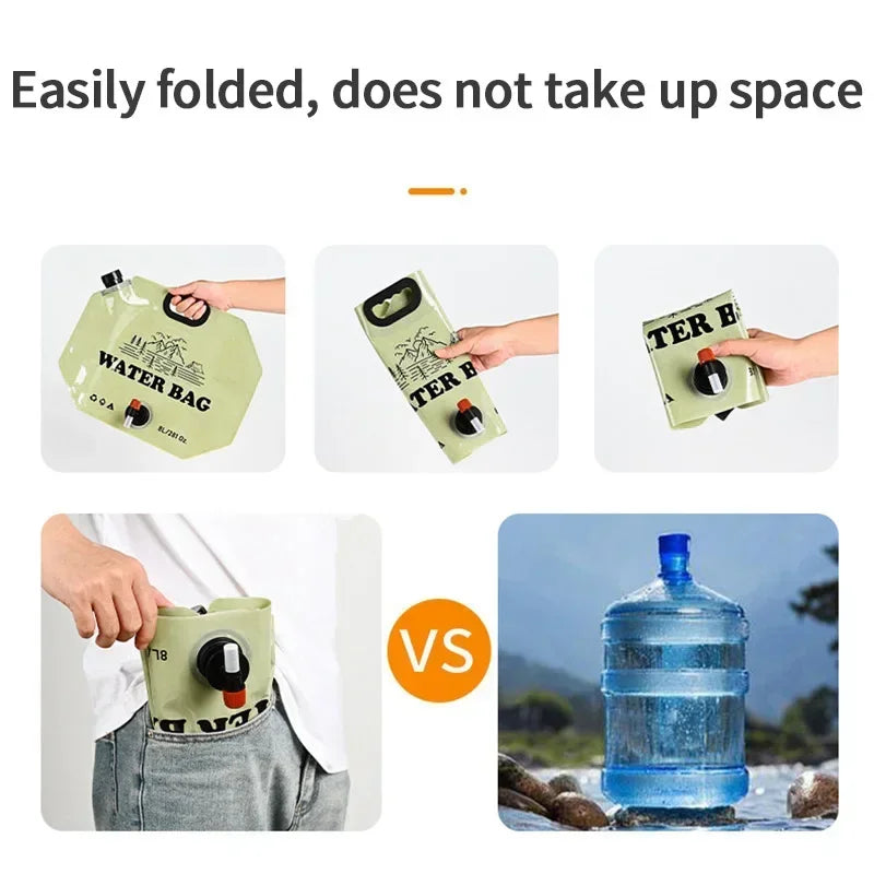 AquaVault™ 8L Foldable Water Bag