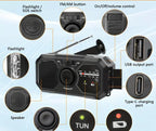 SolarRescue™ Dynamo Emergency Radio
