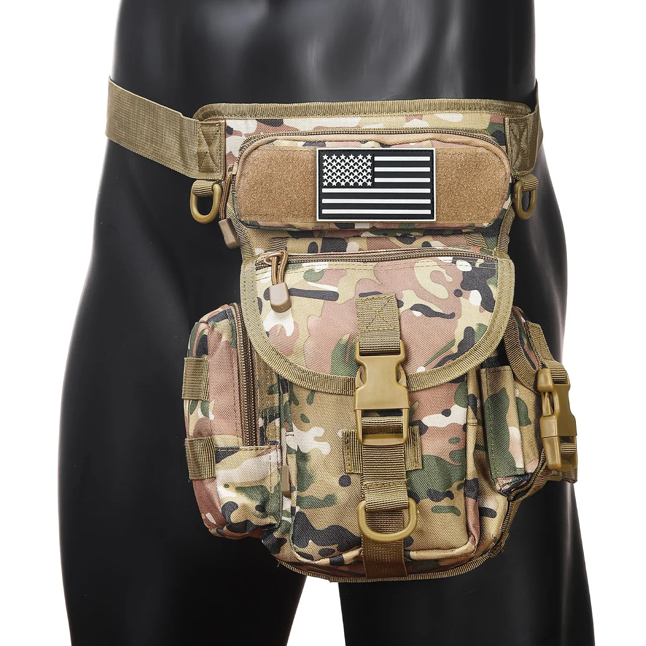 CamoScope™ Tactical Cross‑Shoulder Rig