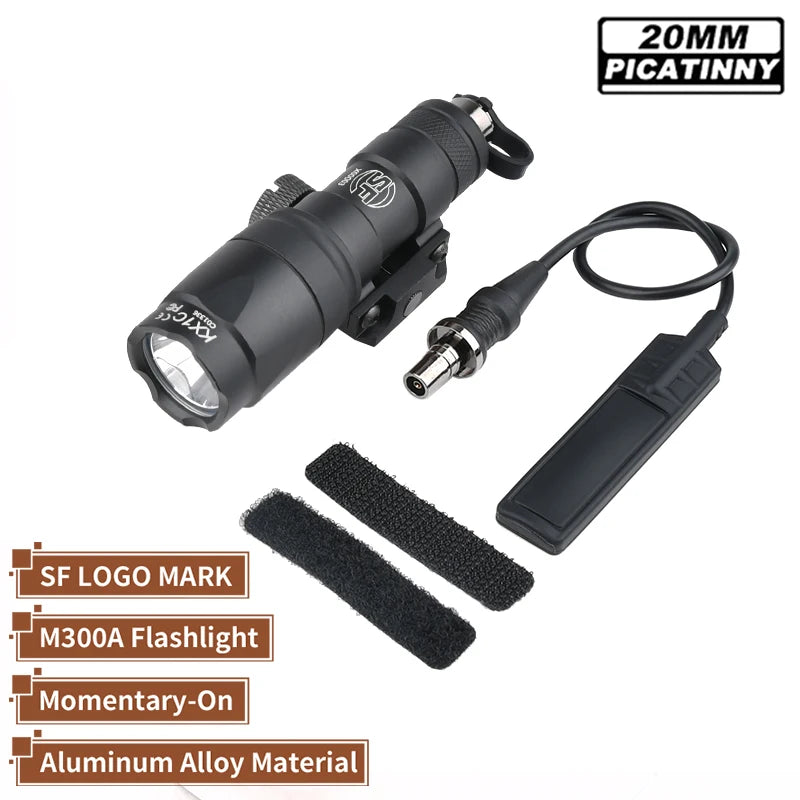 SureFireX™ M300/M600 Tactical Light + AXON Remote Switch