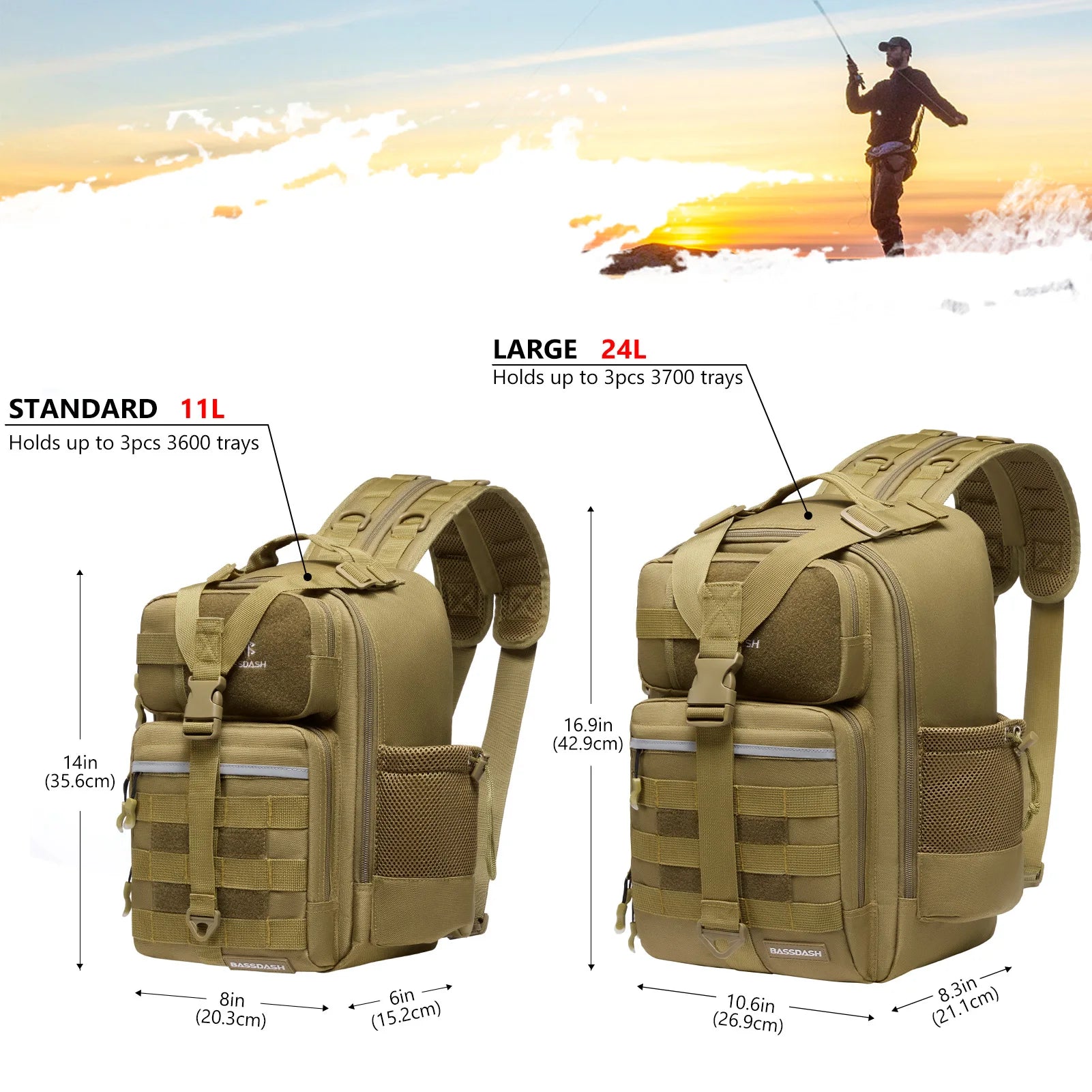 StrikeFlex™ Tactical Angler Pack
