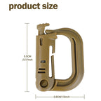 SnapLock™ MOLLE Grimloc Clip Set (x5)