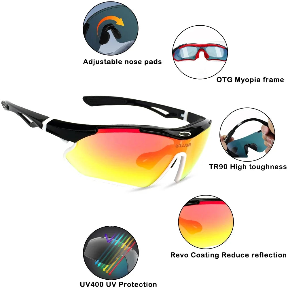AeroGlare™ REVO Cycling Eyewear
