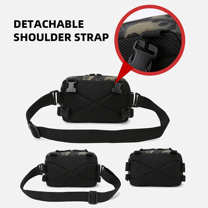 LureVest™ Camo Tactical Fishing Chest Pack