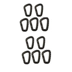 SteelGrip™ Tactical D-Ring Carabiner Set (1–10 pcs)