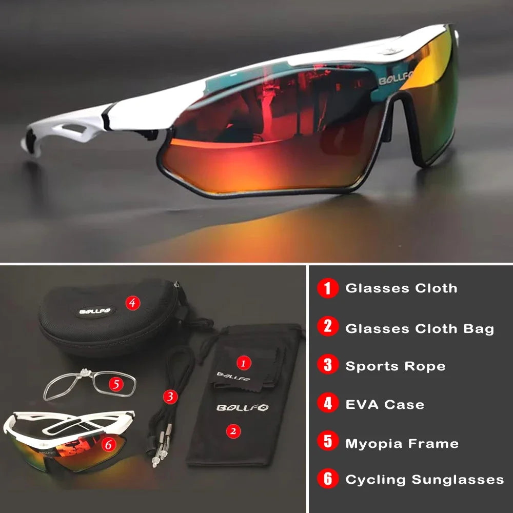 AeroGlare™ REVO Cycling Eyewear