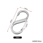 SafeClip™ S‑Lock Mini Carabiners