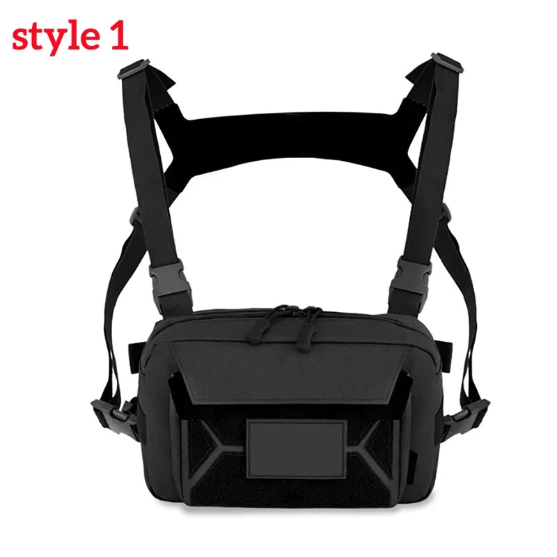 LureVest™ Camo Tactical Fishing Chest Pack
