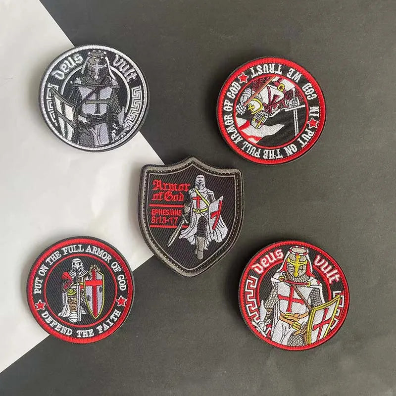 ValorSigil™ Crusader Morale Patch Set
