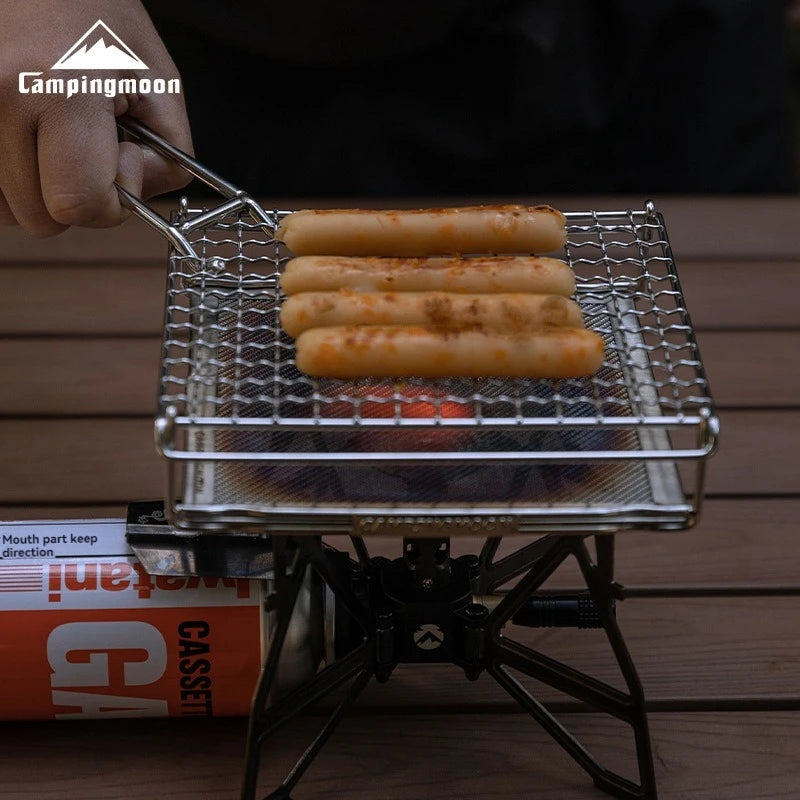 SteelFlame™ 304 Folding Toast & Grill Net