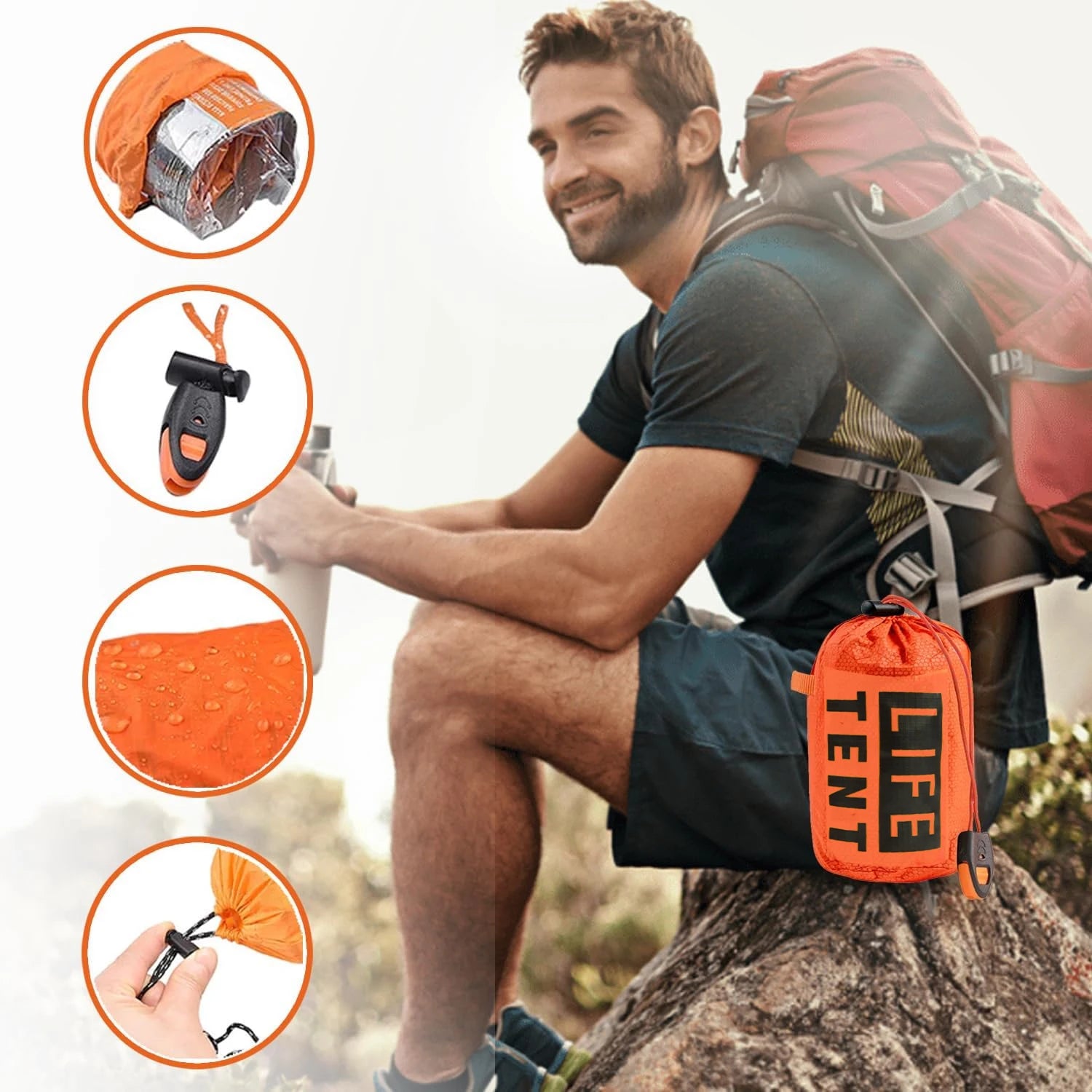 SafeDome™ DuoShield Emergency Tent