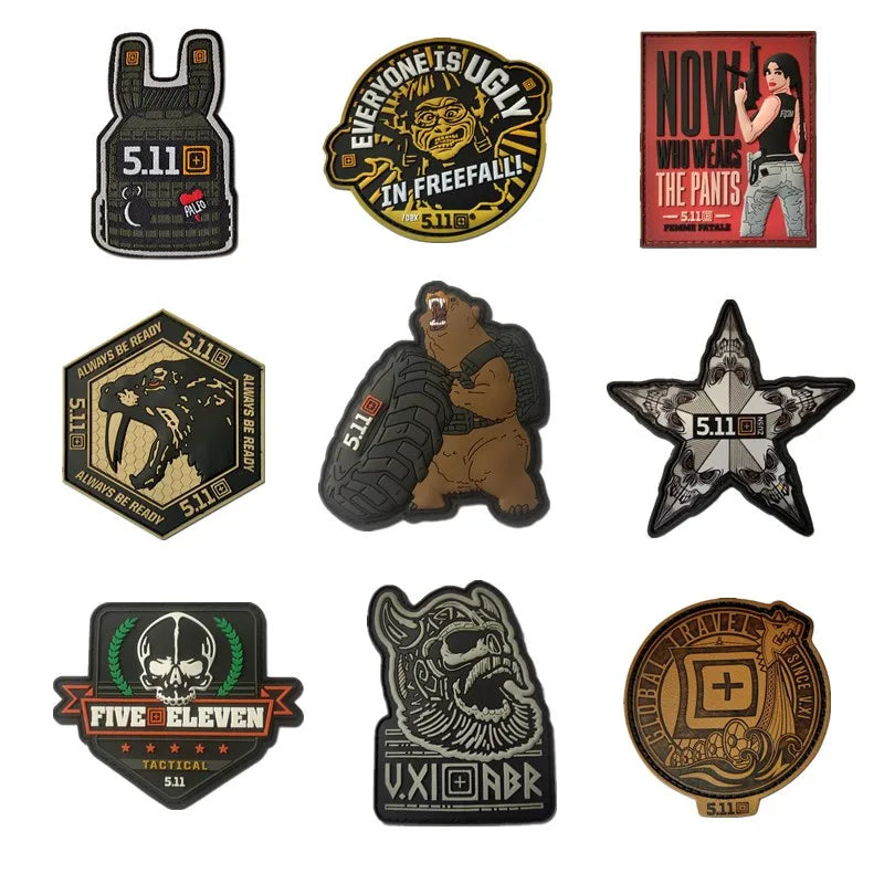 BattlePatch™ 3D PVC Tactical Emblems