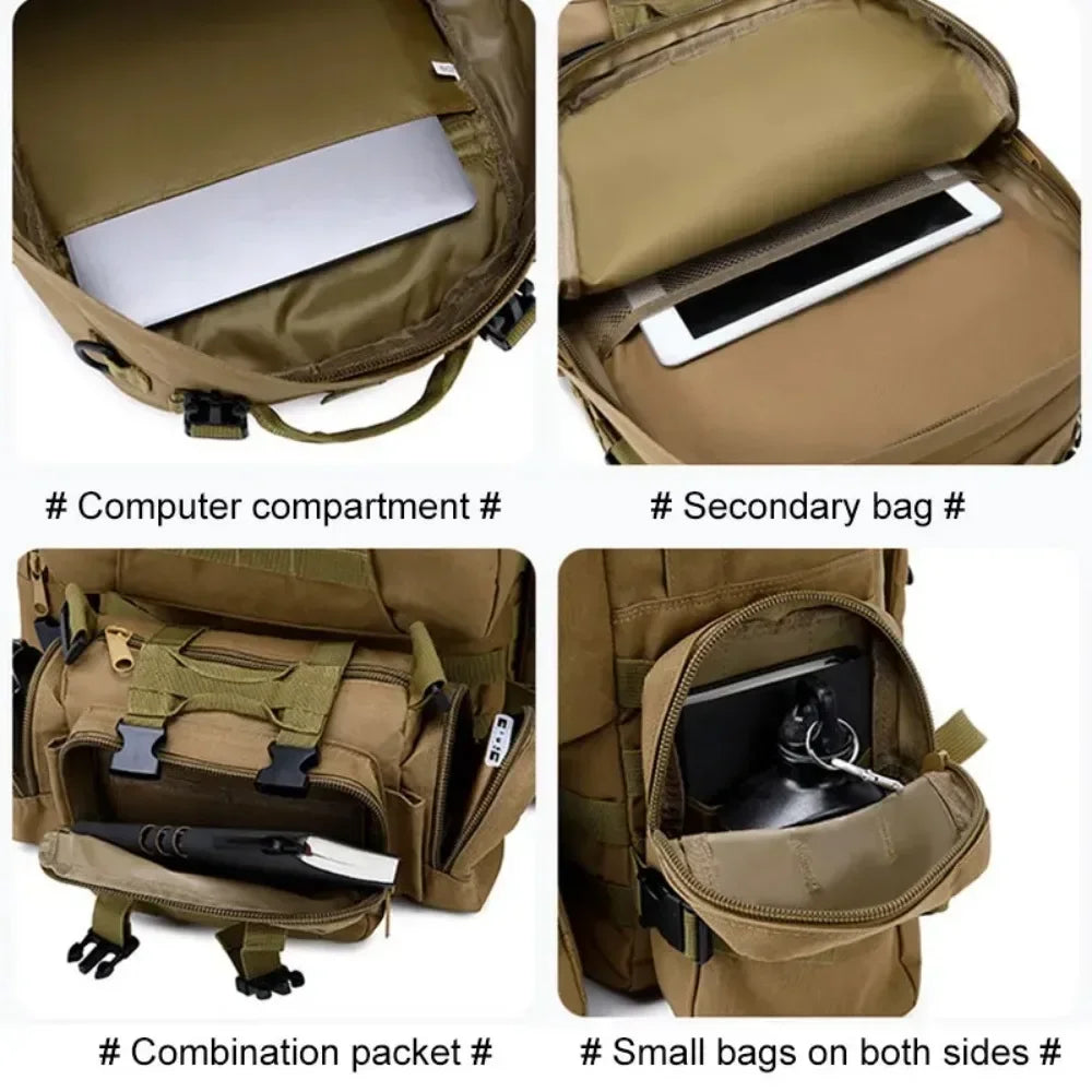 VortexGear™ 4-in-1 Tactical Pack 55L