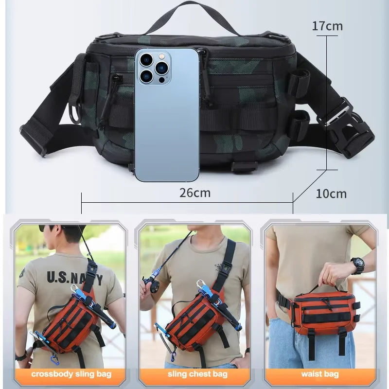 LureStrike™ Camo Tactical Sling Pack