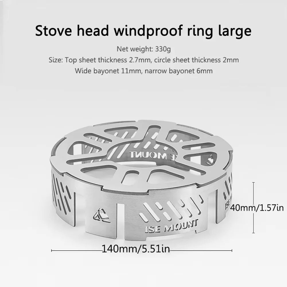 WindShield™ Stainless Steel Stove Guard