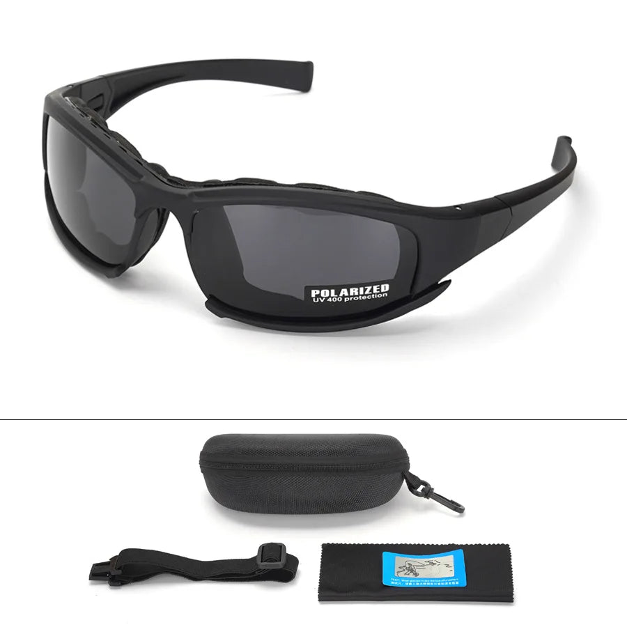 QuadShield™ Tactical 4‑Lens Eyewear