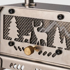 EmberFold™ Mini Folding Charcoal & Wood Stove