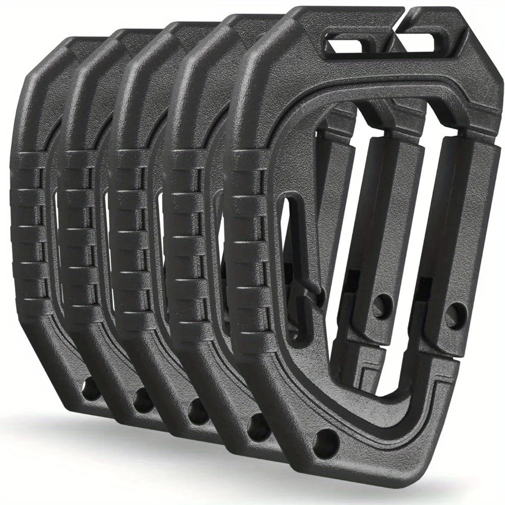 TitanHook™ MOLLE D-Ring Clip Set (x5)