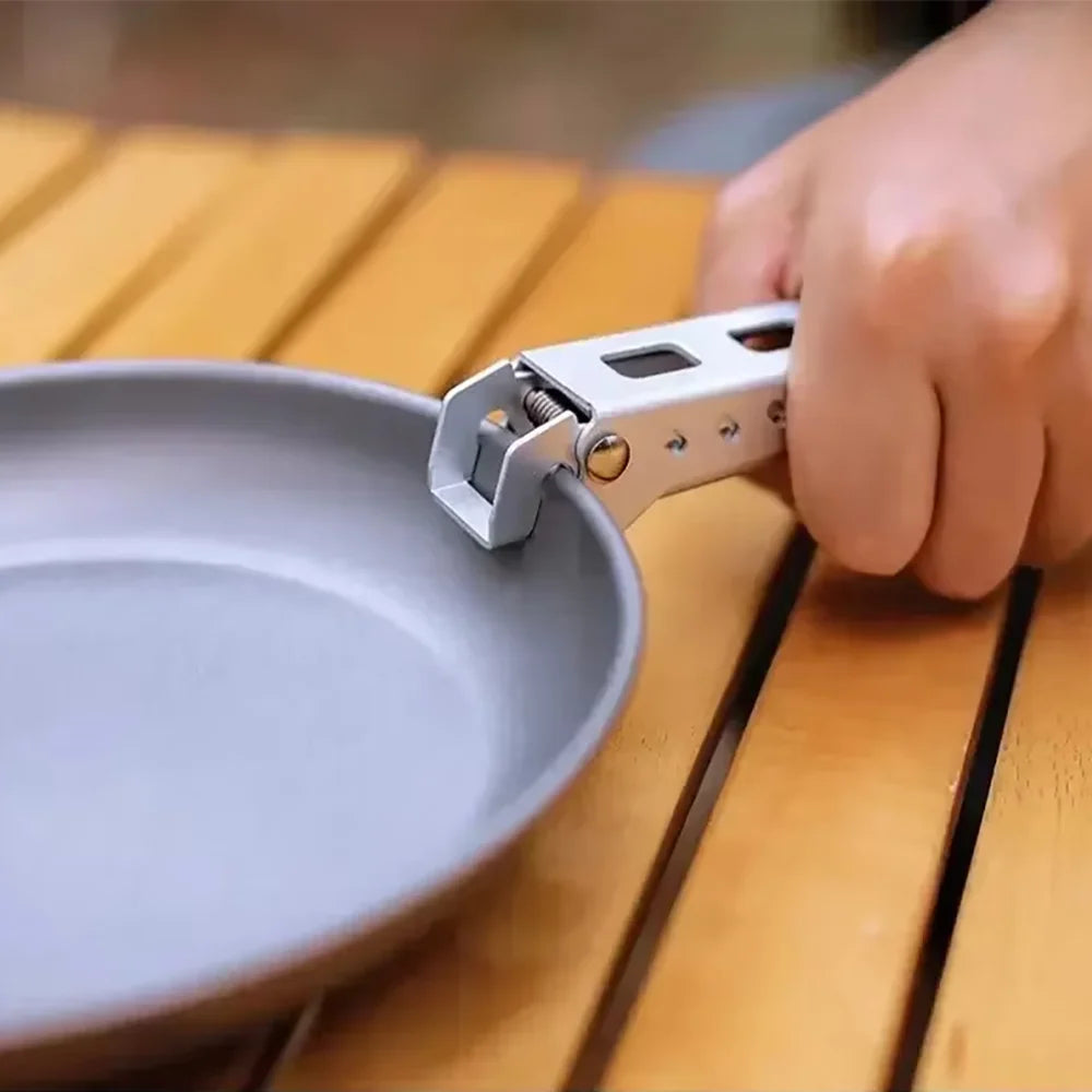 GripForge™ Anti‑Heat Alloy Pot Clip