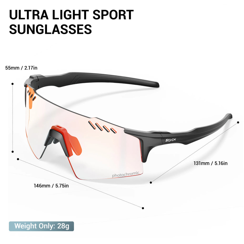RedShift™ Photochromic Cycling Eyewear