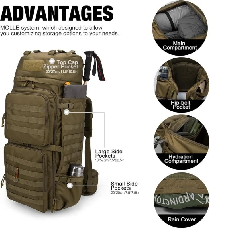 ApexRidge™ Tactical Expedition Pack