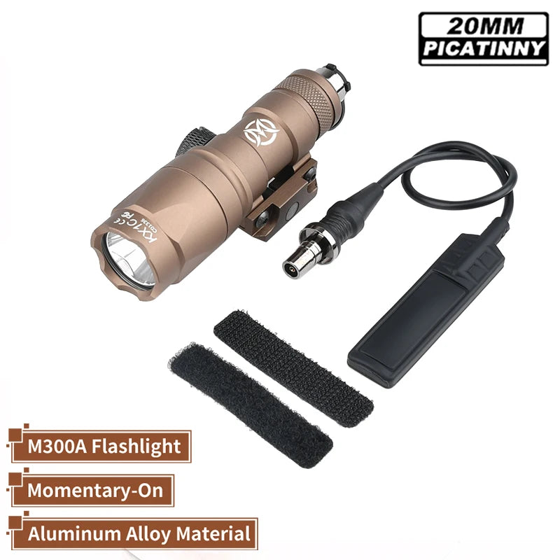 SureFireX™ M300/M600 Tactical Light + AXON Remote Switch