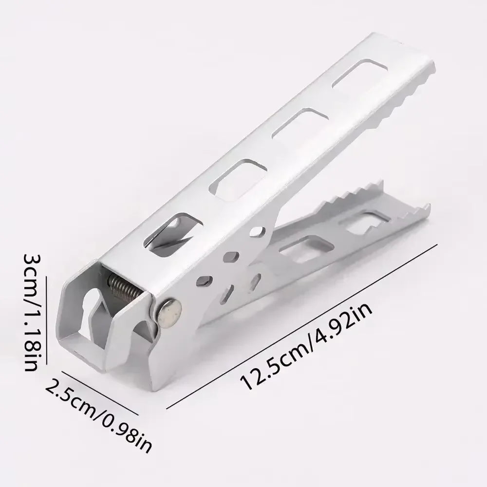 GripForge™ Anti‑Heat Alloy Pot Clip