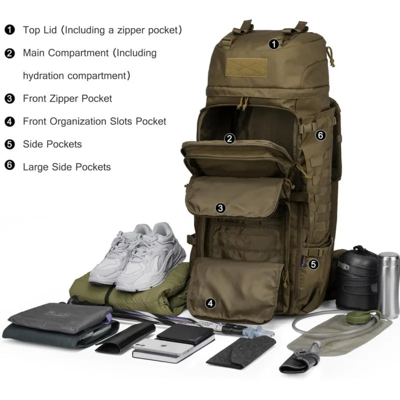 ApexRidge™ Tactical Expedition Pack