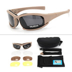 QuadShield™ Tactical 4‑Lens Eyewear