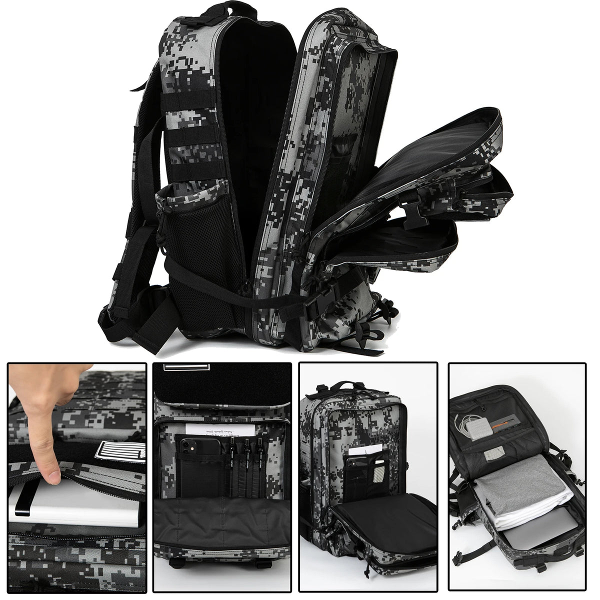 TitanPack™ 45L Tactical Survival Backpack