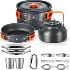 CampMate™ Non-Stick Cookware Set (2–3 personnes)