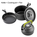 CampMate™ Non-Stick Cookware Set (2–3 personnes)