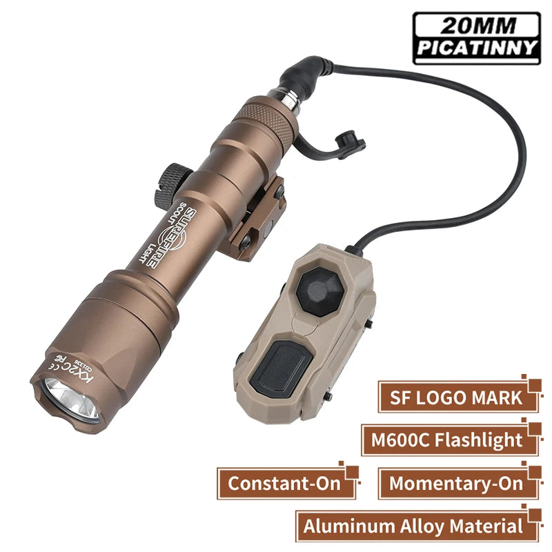 SureFireX™ M300/M600 Tactical Light + AXON Remote Switch